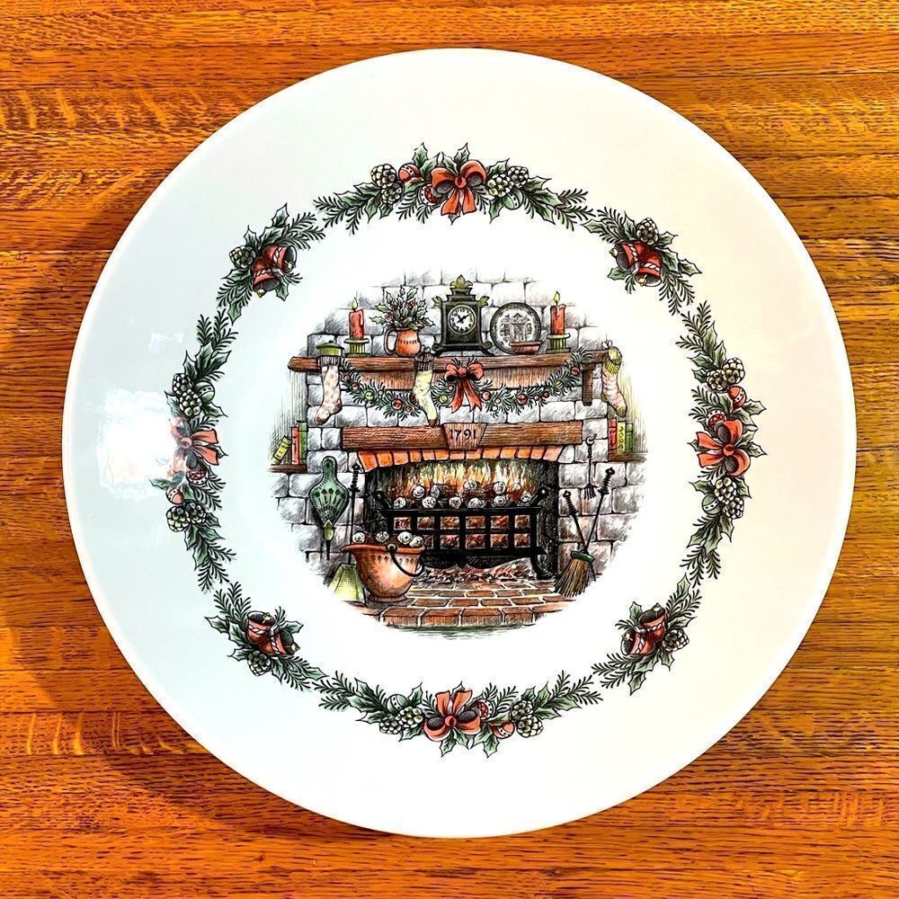 Royal Stafford Christmas Eve large Pasta bowl NWT